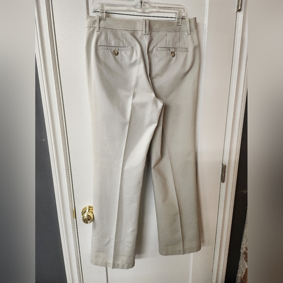 Eddie Bauer - Beige Dress Pants - Size 10 - Picture 2 of 4
